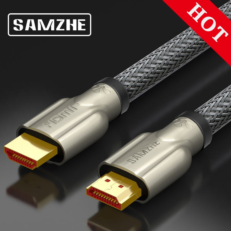 SAMZHE 4K HDMI 2.0 ̺ HDMI HDMI ̺ HDMI ̴ ̺ PS3  HD LCD  TV ǻ Ʈ/SAMZHE 4K HDMI 2.0 Cable HDMI to HDMI Cable HDMI Ethernet Cable fo
